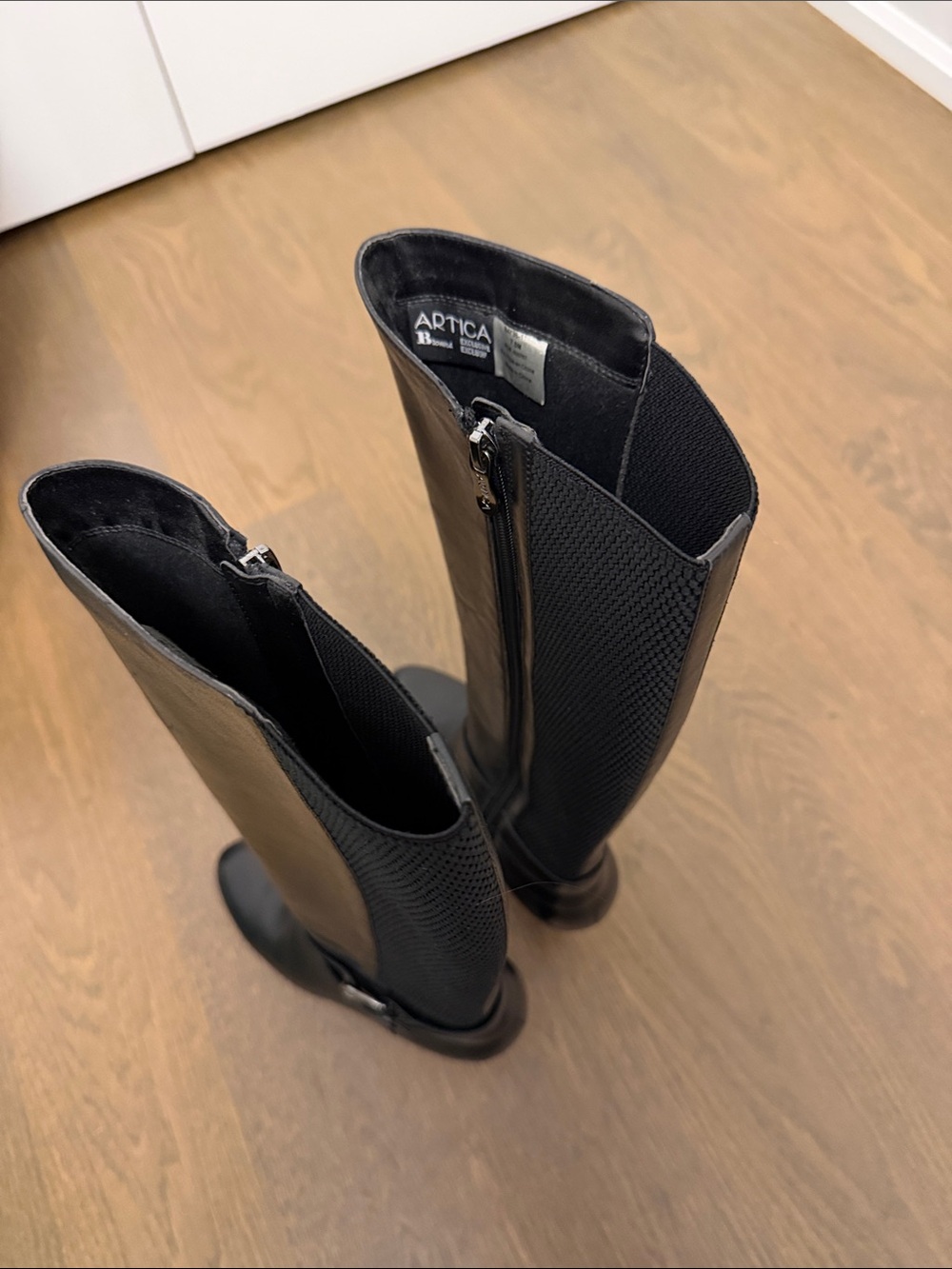 Black Women's Tall Riding Boots